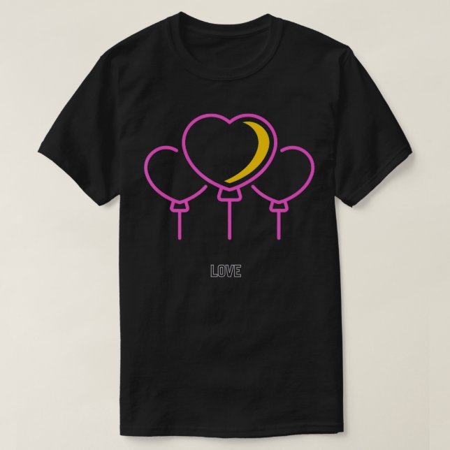 Camiseta Amor el día de San Valentín (Diseño del anverso)