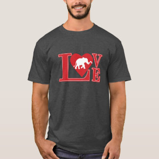 Camiseta Amor elefante