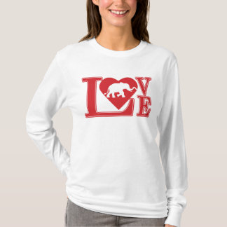Camiseta Amor elefante