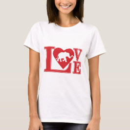 Camiseta Amor-Elefantes