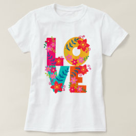 Camiseta Amor en arco iris