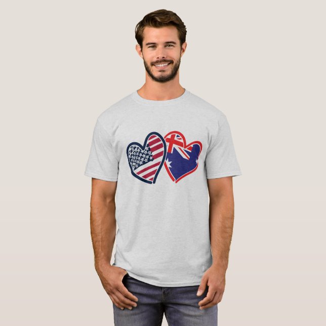 Camiseta Amor en Australia (Anverso completo)