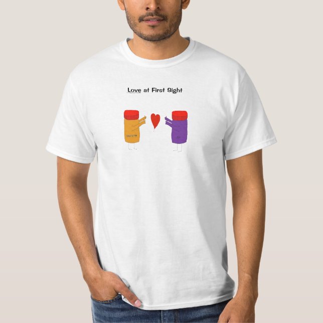 Camiseta Amor en la primera vista (Anverso)