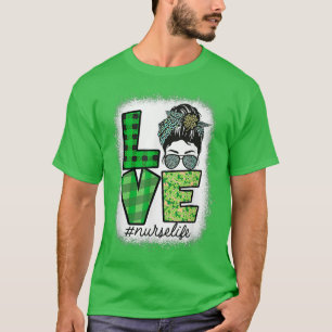 Camiseta Amor Enfermera de la Vida de la Enfermería Saint P