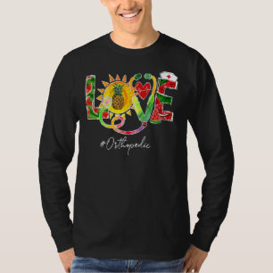 Camiseta Amor Enfermera Ortopédica De Duty Watermelon Pinea