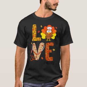 Camiseta Amor Enfermera Vida Caída Enfermera Turquía Acción