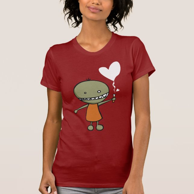 Camiseta Amor enojado de la ciencia (Anverso)
