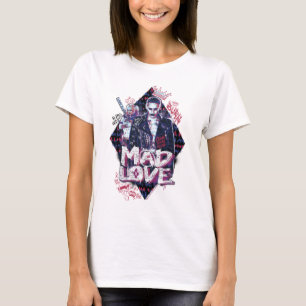 Camiseta Amor enojado del pelotón el del suicidio