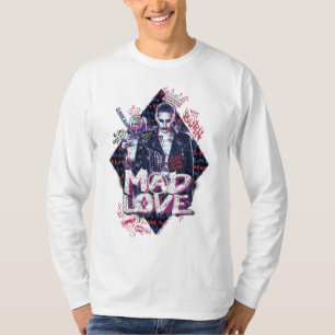 Camiseta Amor enojado del pelotón el   del suicidio