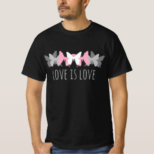 Camiseta Amor Es Amor Demigirl Mariposa