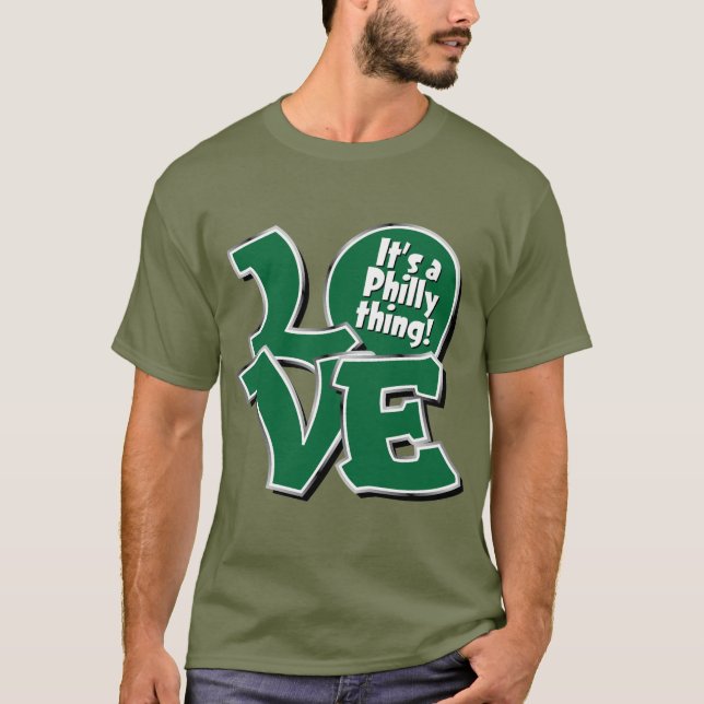 Camiseta ¡AMOR Es una cosa de Philly! (Anverso)