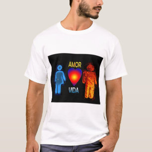 Camiseta amor es vida