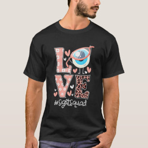Camiseta Amor Escuadrón Gnome Optometrist Eyeglasses Opti