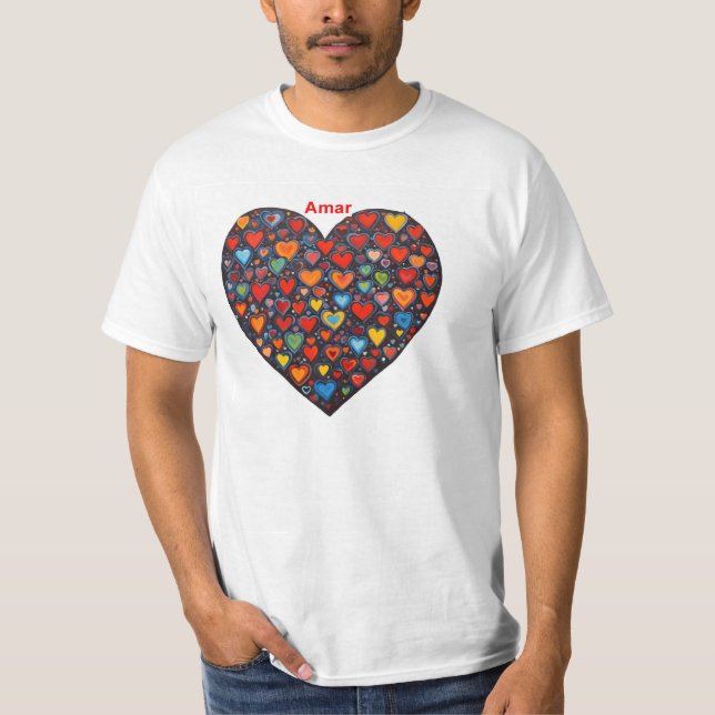 Camiseta Amor - Español (Anverso)