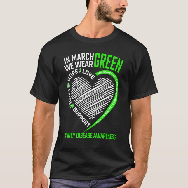 Camiseta Amor Esperanza Marcha por la Fe Usamos Enfermedad  (Anverso)