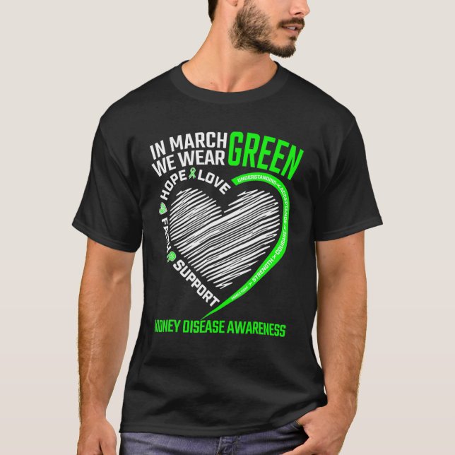 Camiseta Amor Esperanza Marcha por la Fe Usamos Enfermedad  (Anverso)