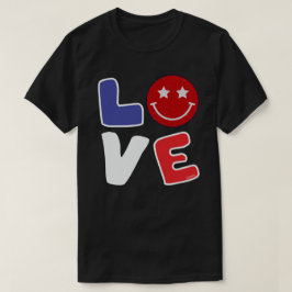 Camiseta AMOR ESTADOUNIDENSE divertido 4 de julio