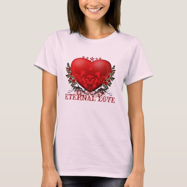 Camiseta Amor eterno (Anverso)