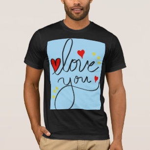 Camiseta Amor eterno: Tee de impresión elegante y elegante