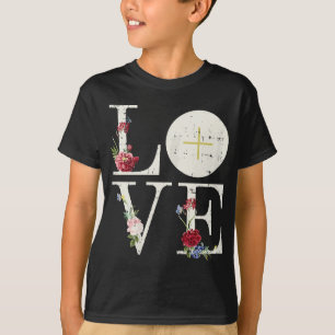 Camiseta Amor Eucaristía Primera Santa Comunión Cristiana C