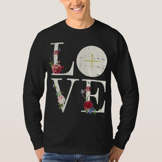 Camiseta Amor Eucaristía Primera Santa Comunión Cristiana C (Anverso)