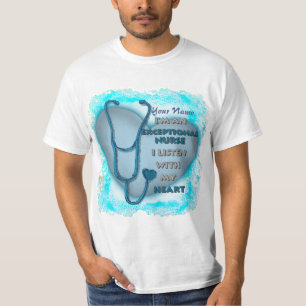 Camiseta Amor excepcional de corazón azul