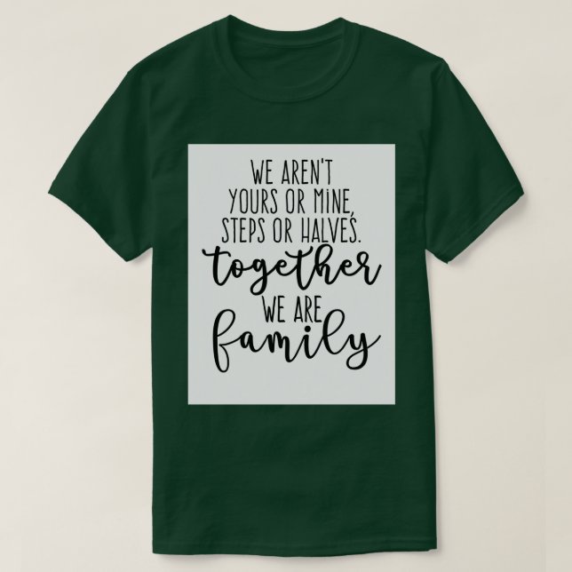 Camiseta Amor familiar amputado (Diseño del anverso)