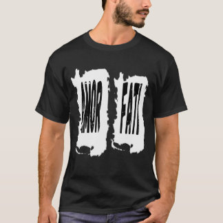 Camiseta Amor Fati - Ahogándose Gatito Y Cachorro Al Atarde