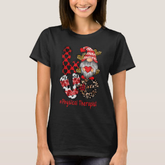 Camiseta Amor físico Terapista PT Gnome corazón de San Vale