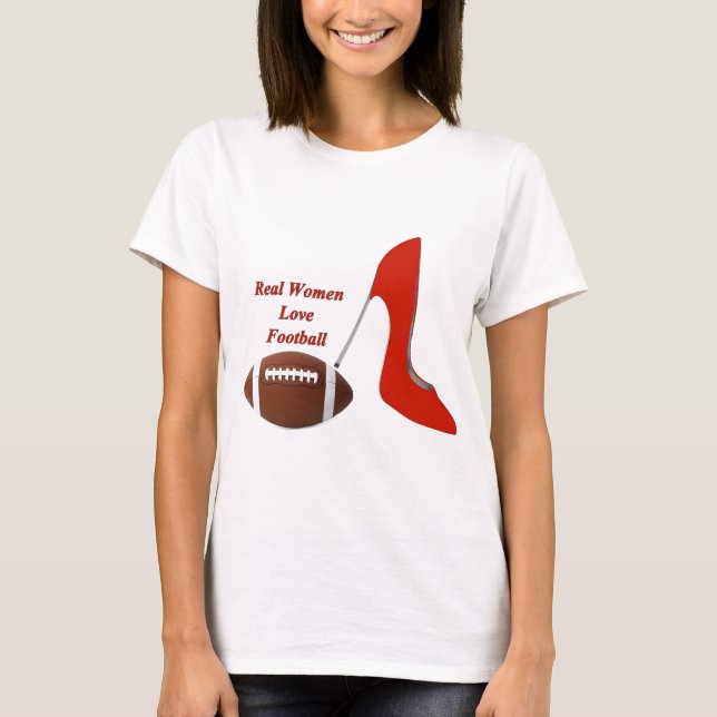 Camiseta amor football.jpg de las mujeres reales (Anverso)