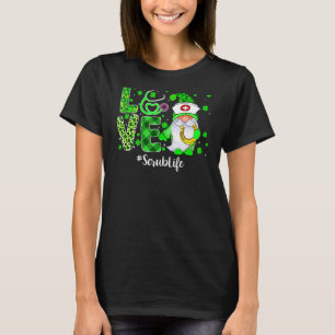 Camiseta Amor Friega Vida Gnomo Enfermera Divertido Día de