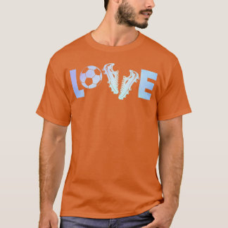 Camiseta Amor Fútbol Hombres Chicos Deportes vintage amigo