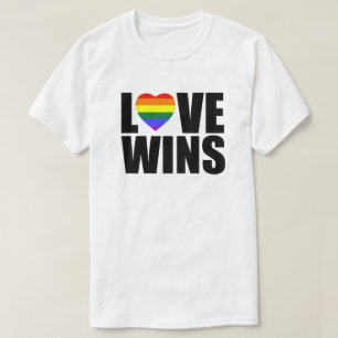 CAMISETA ¡AMOR GANA! #LOVEWINS CELEBRA LA IGUALDAD DE MATRI