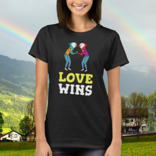 Camiseta Amor gana pájaros (Subido por el creador)