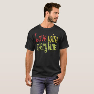 CAMISETA AMOR GANA TODO EL EL DÍA DE SAN VALENTÍN