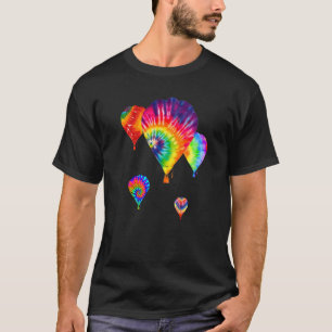 Camiseta Amor Globo Aerostático TieDye Aerostático Pasatiem