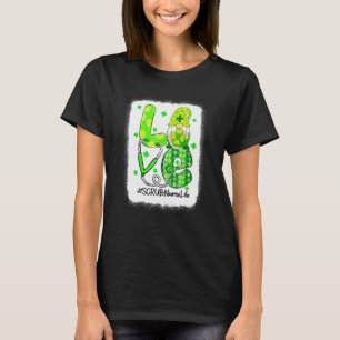 Camiseta Amor Gnomie Enfermera De La Vida Día De San Patric