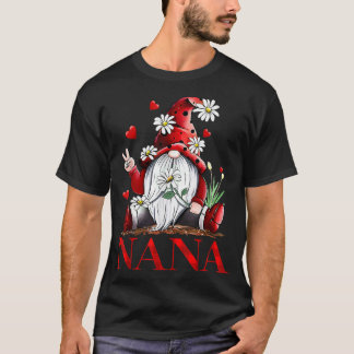 Camiseta Amor Gracioso Llamado Nana Gnome ValentDay M