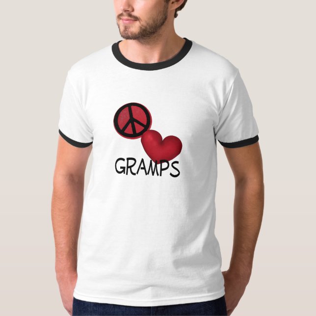 Camiseta Amor Gramps de la paz (Anverso)