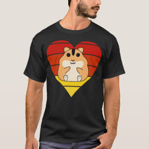 Camiseta Amor Hamster Heart Hamsters
