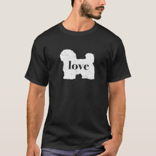 Camiseta Amor Havanés maltés - Gráfico de estilo vintage