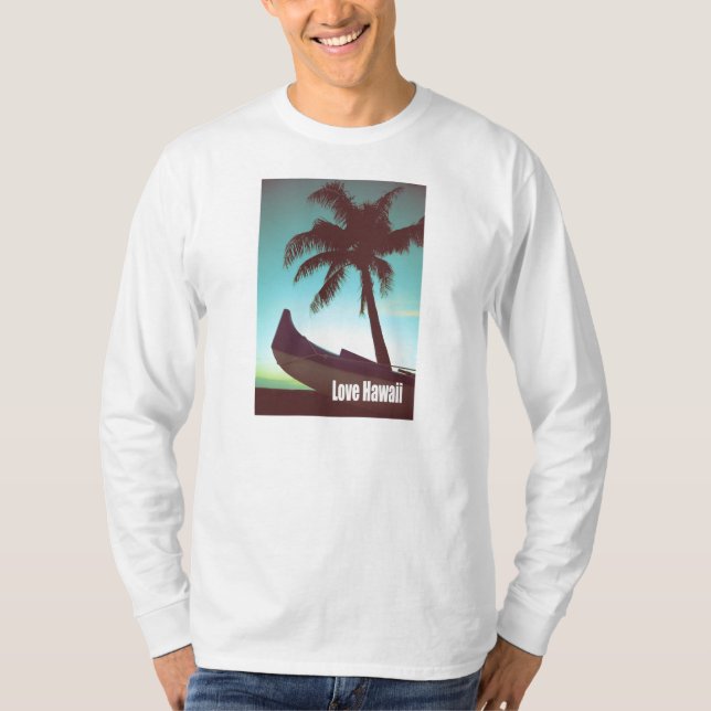 Camiseta Amor Hawaii (Anverso)