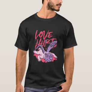 Camiseta Amor Herido Triste Día de San Valentín Cupido Emo