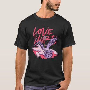 Camiseta Amor Herido Triste Día de San Valentín Cupido Emo 
