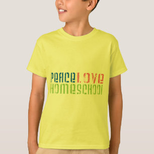 Camiseta Amor Homeschool de la paz