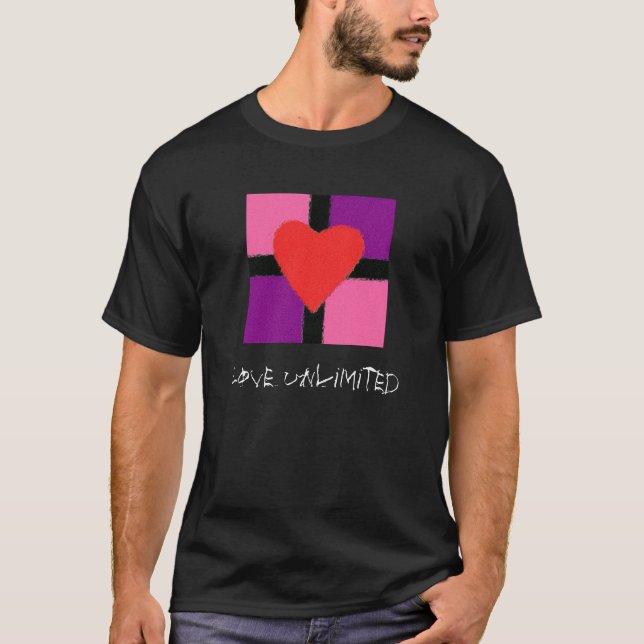 CAMISETA AMOR ILIMITADO (Anverso)