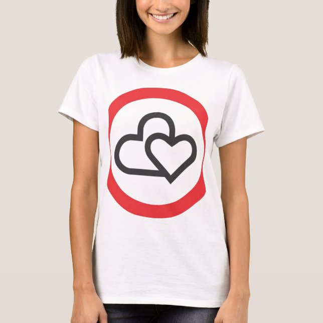 Camiseta Amor Imprimir (Anverso)