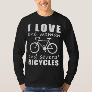 Camiseta Amor impulsado por el pedal - Gracioso amo a una m
