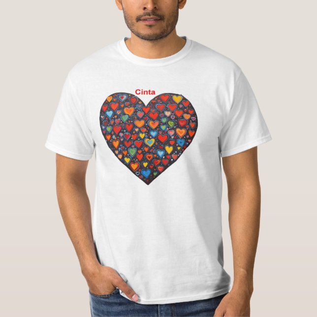 Camiseta Amor - Indonesio (Anverso)