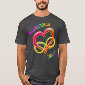Camiseta Amor infinito 2 colores arcoiris